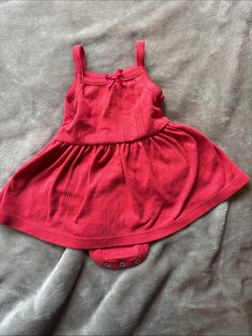 Old Navy Red Knit Dress Bodysuit